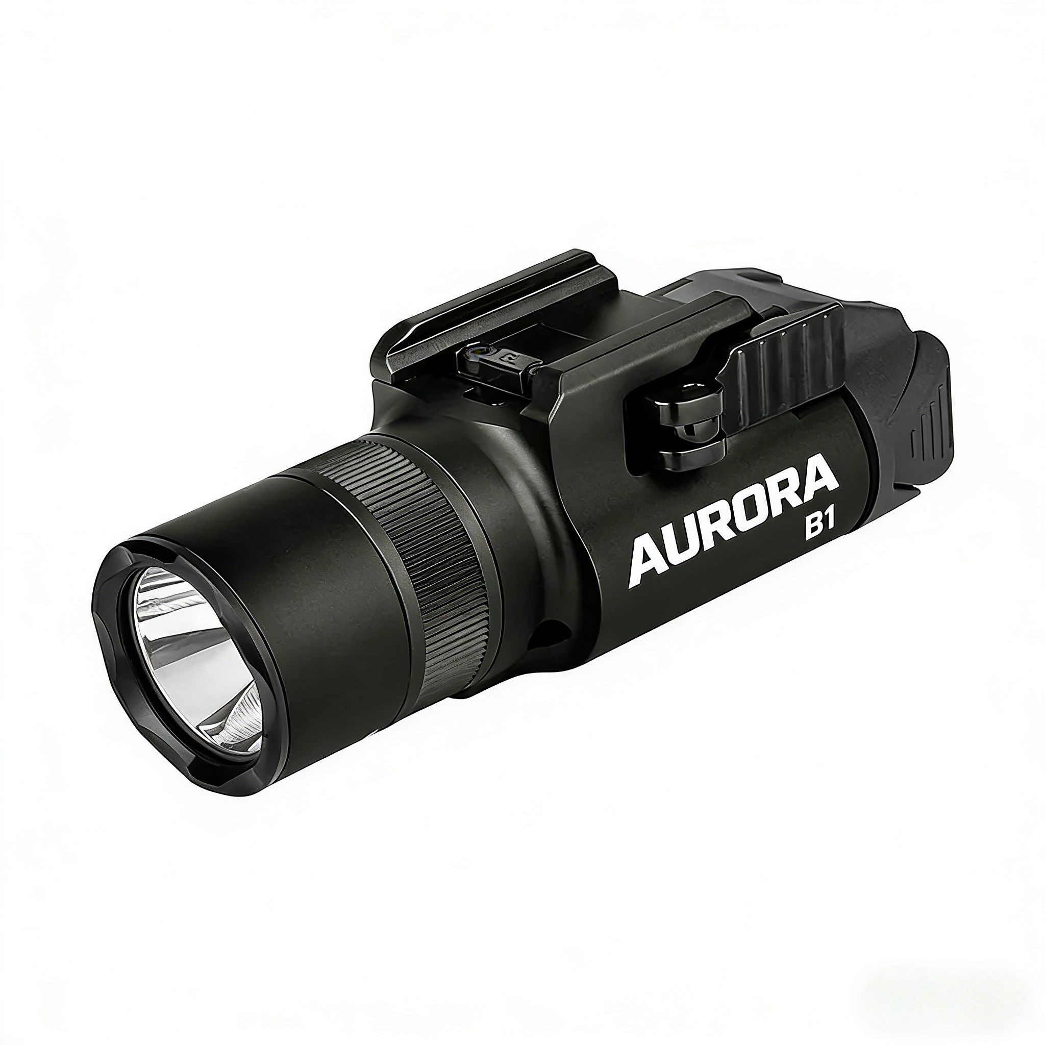 Compact Tactical Light 1300 Lumens, IP68 Green Laser Pointer Flashlight, Magneti